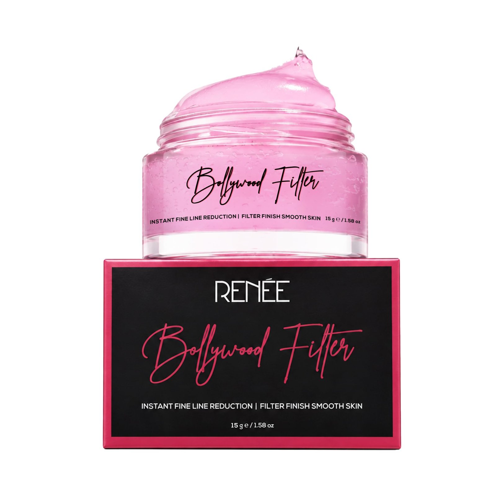 RENEE Bollywood Filter Face Primer 15gm | for a Flawless & Smooth Skin | Blurs Fine Lines, Wrinkles & Pores Instantly | Hydrating, Lightweight & Non-sticky | Cruelty-free