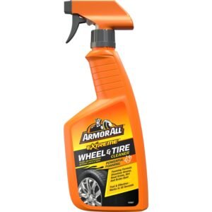 Armor All Extreme Wheel & Tire Cleaner Spray for Cars, SUVs & Bikes | Powerful Foaming Formula Removes Brake Dust, Road Grime & Dirt Build-Up | 500ml