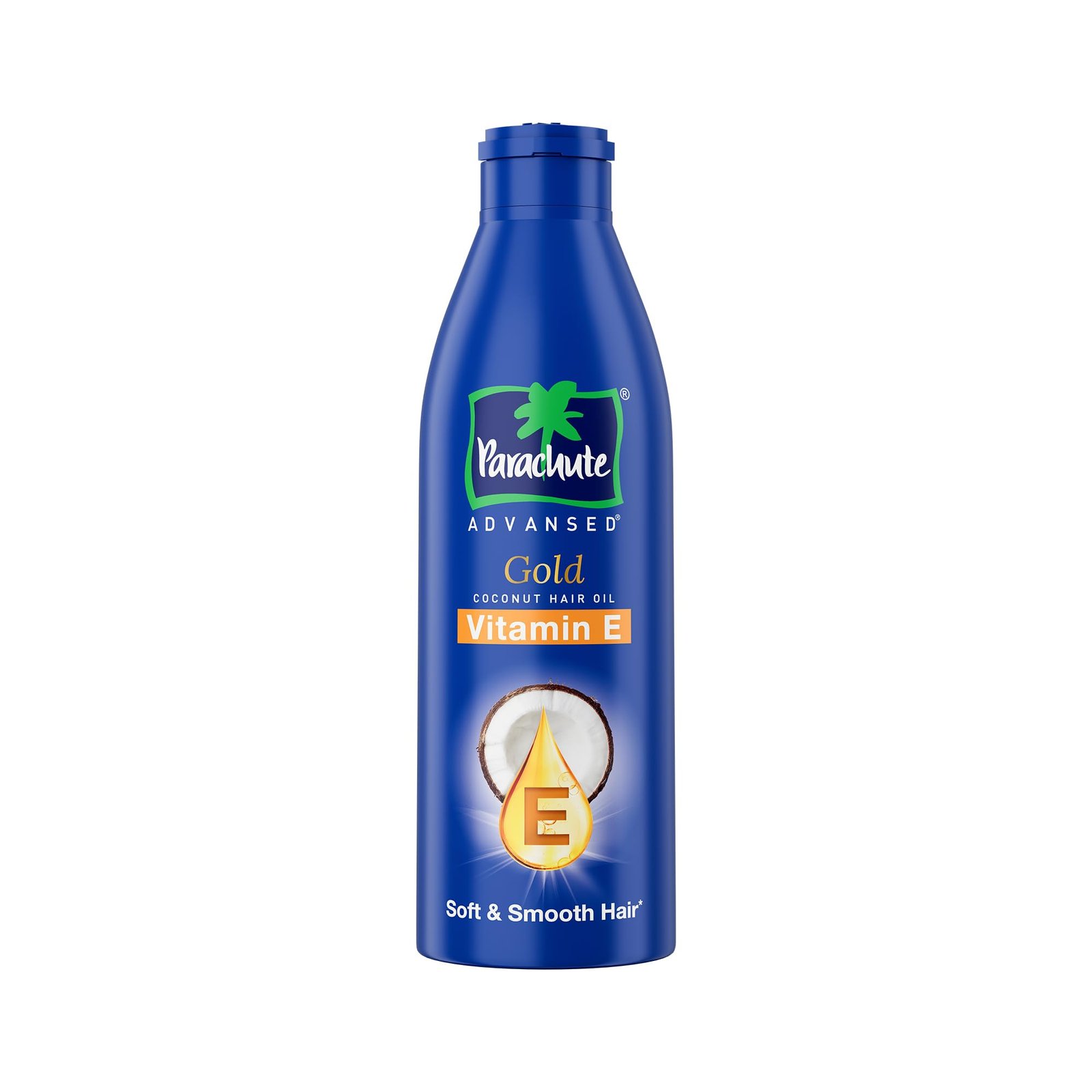 Parachute Advansed Gold Vitamin E Coconut Hair Oil| Long & Soft Hair | For All Hair Type| No Paraben & Silicones| 300ml