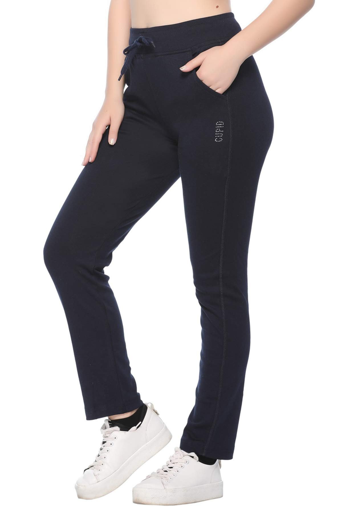 CUPID Stretchable Cotton Track Pants, Comfortable Lower, Trouser, Joggers for Lounge Wear n Daily Gym Wear for Ladies_M to 5XL