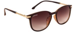Voyage Lightweight UV Protected Full Rim Branded & Latest Round Sunglasses for Women