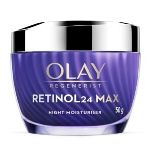 Olay Retinol24 Max Anti-Ageing Night Cream for Women – Fragrance-Free, 50 g