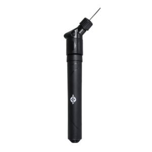 Nivia Double Action Ball Pump with Needle, Air Pump for Sports Football, Volleyball, Basketball, Rugby, Soccer Ball, Pump Air Flow Capacity – 8.25 L/Min (Black)
