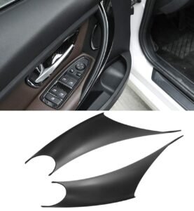 Jaronx 2PCS Door Handle Covers For BMW 3 Series 4 Series Driver Side & Passenger Side Door Pull Handle Covers (For:BMW 320i,328i,330i,335i F30/F31 and BMW 428i, 435i F32/F36)(Black)