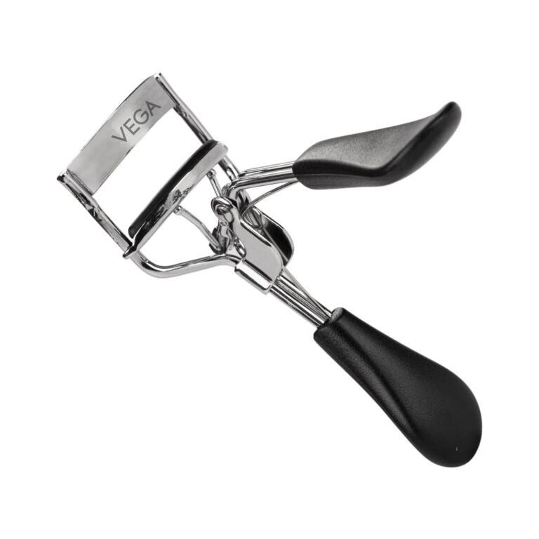 Vega Eyelash Curler for Women | Premium Stainless Steel Lash Curler | Non-Pinching Design, Comfortable Grip, Creates Natural & Long-Lasting Curls Instantly | Lifted Lashes Everyday | (EC-02)