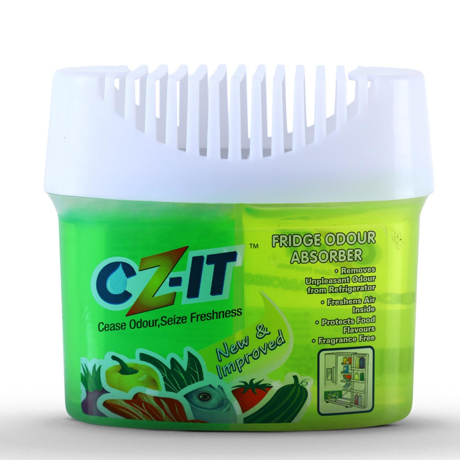 Fridge Odor Absorber|120 g | Odor Eliminator for Bad Smell Removal | Long Lasting Fridge Freshener