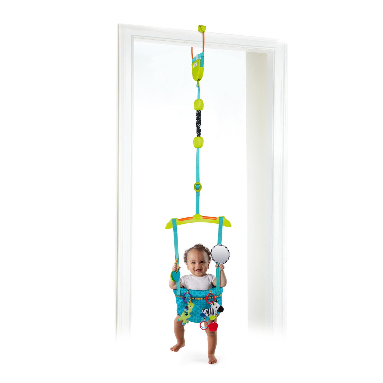 Bright Starts Bounce ‘N Spring Deluxe Door Jumper, Blue
