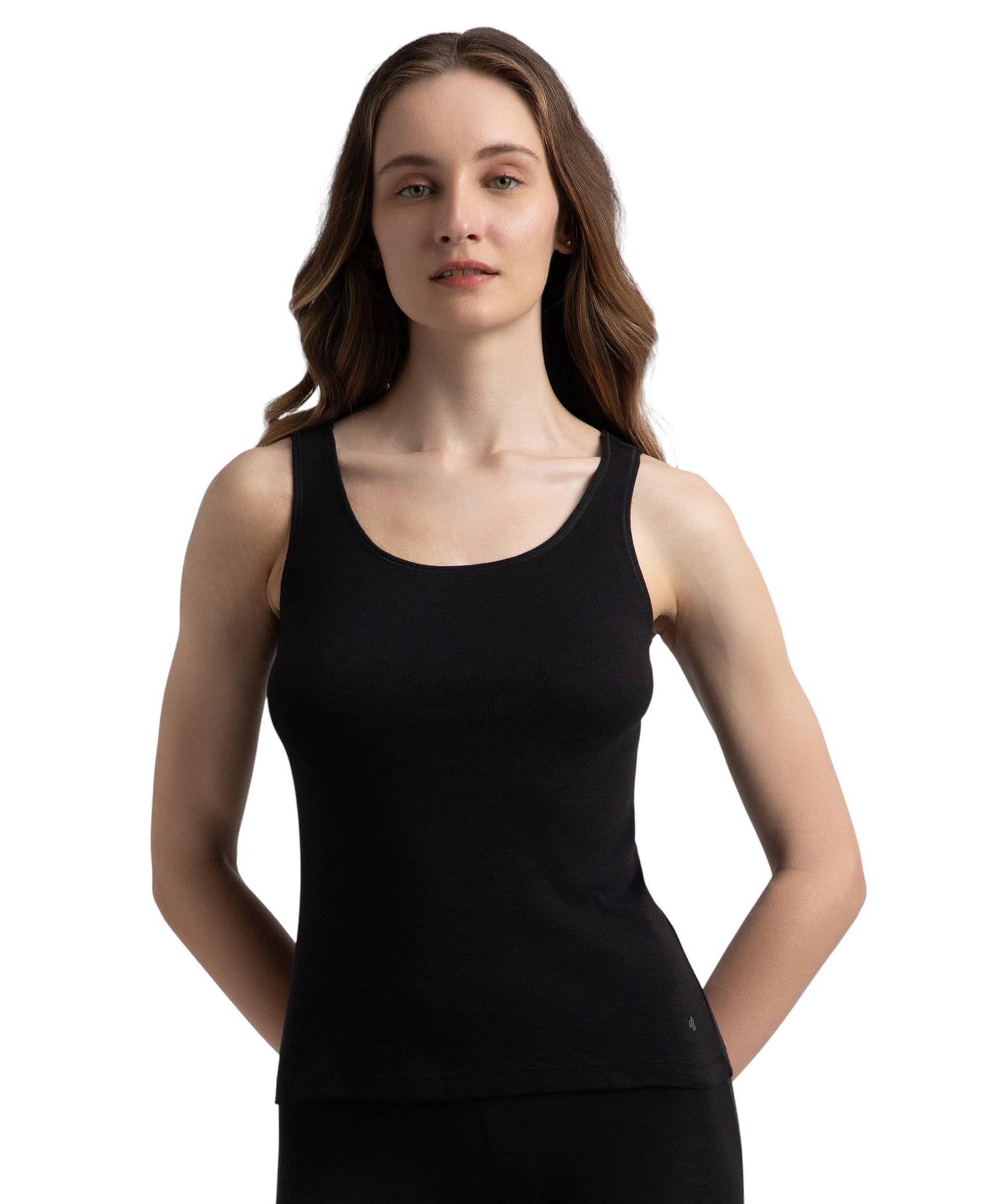 Jockey 1535 Women Super Combed Cotton Rib Fabric Inner Tank Top