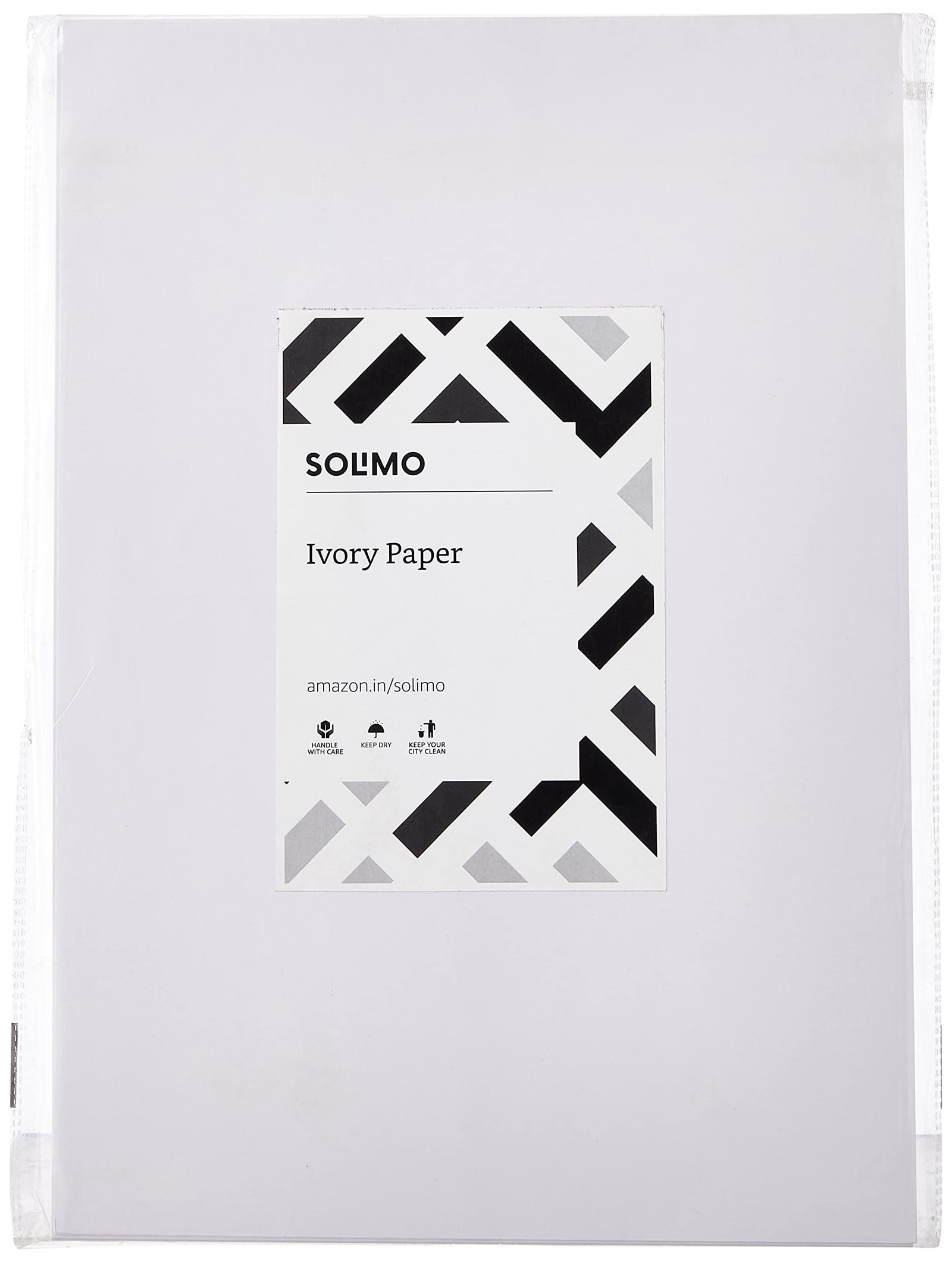 Amazon Brand – Solimo Ivory Paper Sheet, A3 Size, 210 GSM, 25 Sheets Per Pack, Watercolour