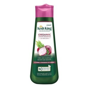 Kesh King Ayurvedic Onion Shampoo with 21 Herbs, Reduces Hairfall & Boost Hair Growth, 300ml
