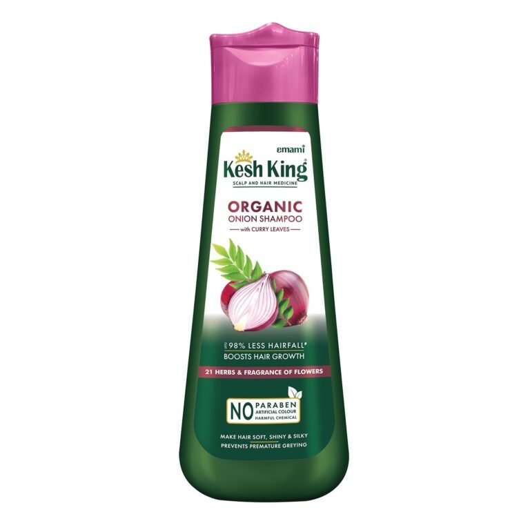 Kesh King Ayurvedic Onion Shampoo with 21 Herbs, Reduces Hairfall & Boost Hair Growth, 300ml