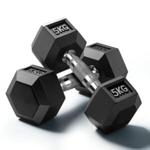 Slovic Dumbbells Set for Home Workout 10 KG [5 KG x 2]