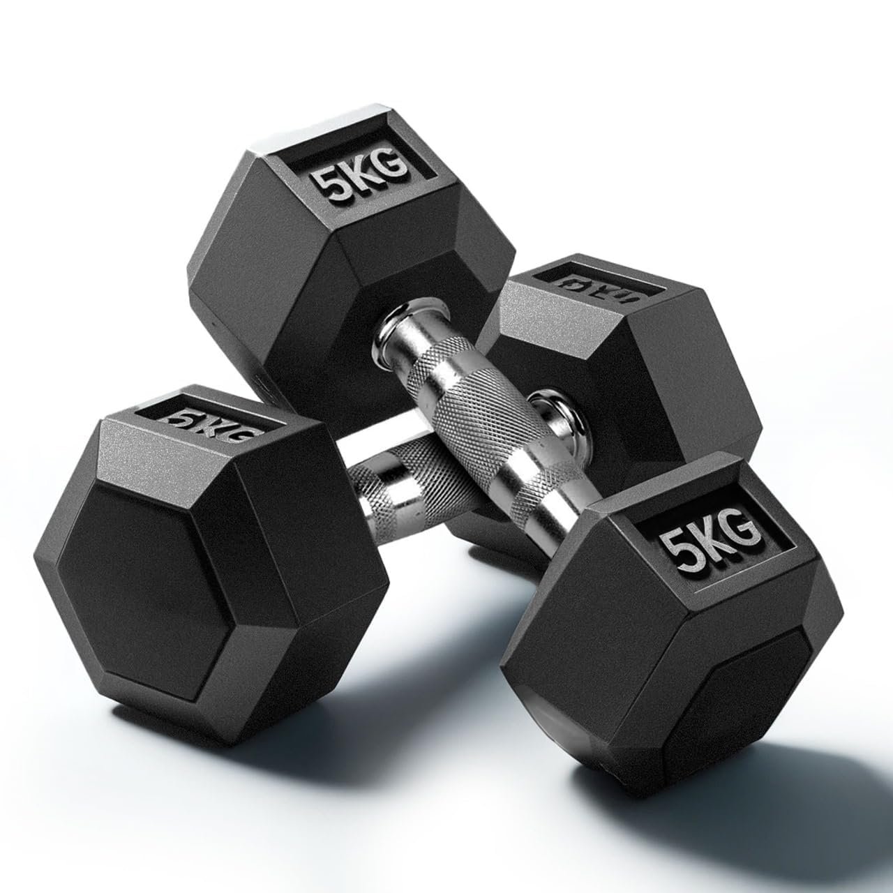 Slovic Dumbbells Set for Home Workout 10 KG [5 KG x 2]