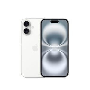 iPhone 16 128 GB: 5G Mobile Phone with Camera Control, A18 Chip and a Big Boost in Battery Life. Works with AirPods; White