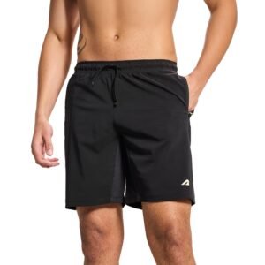 Boldfit Shorts for Men Training Gym Shorts for Men Workout Lightweight Running Short for Man Badminton Short for Boys Breathable Gym Wear for Boys Half Pant for Running, Cycling, Workout, Pickleball