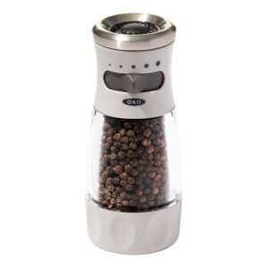 NEW OXO Good Grips Contoured Mess-Free Pepper Grinder