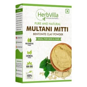Natural Multani Mitti Powder for Face Pack (200 Grams) Fuller’s Earth, Bentonite Clay