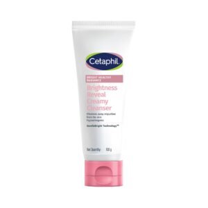 Cetaphil Brightness Reveal Creamy Cleanser – 100 g| Brightening Face Wash for Uneven Skin Tone| Niacinamide, Sea Daffodil| Fragrance Free| Dermatologist Recommended