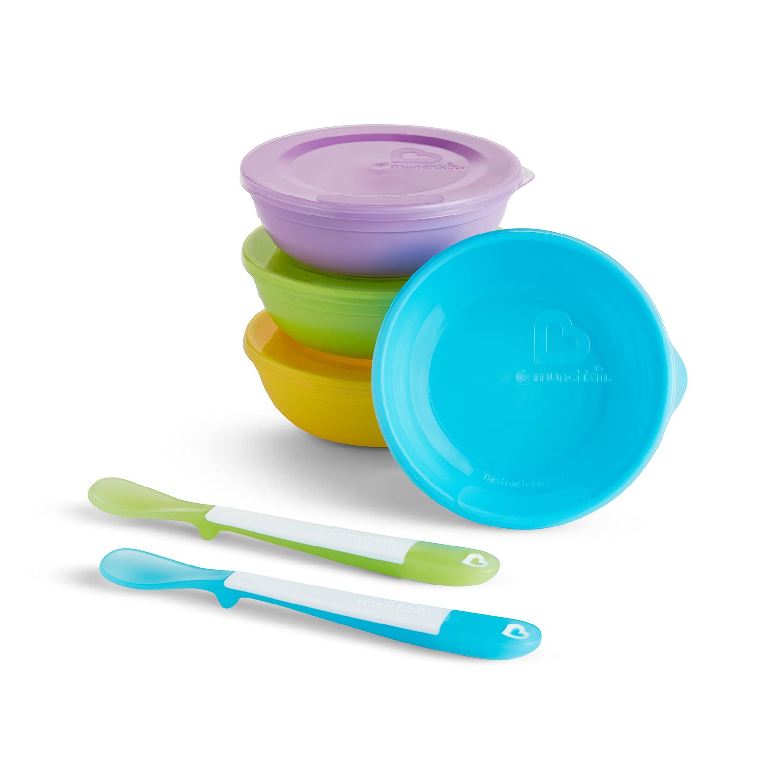 Munchkin Love-A-Bowls Set 6 Pieces, Multicolor