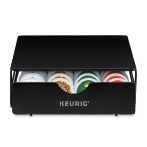 Keurig 5000197730 24ct Storage Drawer Coffee Machine Accessory, 24 Count, Black
