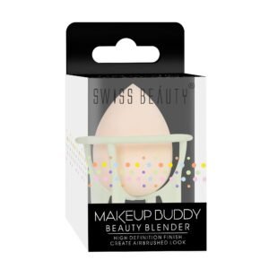 Swiss Beauty Makeup Buddy Beauty Blender for Face Makeup | Reusable Multi-Use Sponge | Flawless & Airbrushed Finish | Soft & Blendable | Shade 02