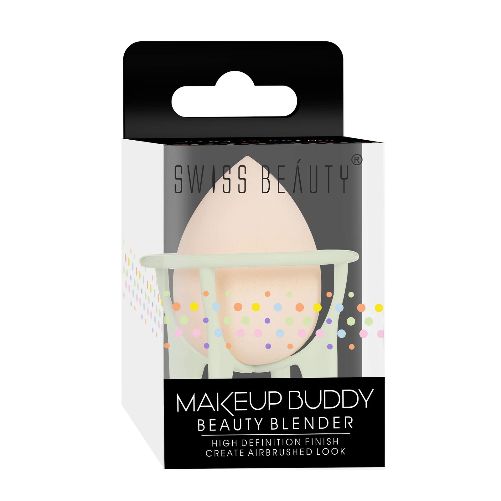 Swiss Beauty Makeup Buddy Beauty Blender for Face Makeup | Reusable Multi-Use Sponge | Flawless & Airbrushed Finish | Soft & Blendable | Shade 02