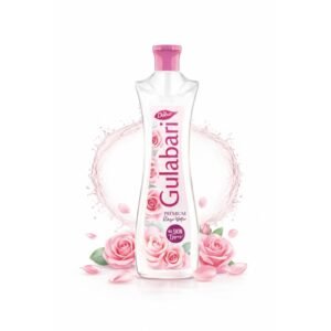 Dabur Gulabari Premium Rose Water/Face Toner – 400ml | No Paraben | Alcohol Free | Cleanses, Hydrates & Moisturises Skin | Balances & Restores Skin’s pH Levels | For All Skin Types