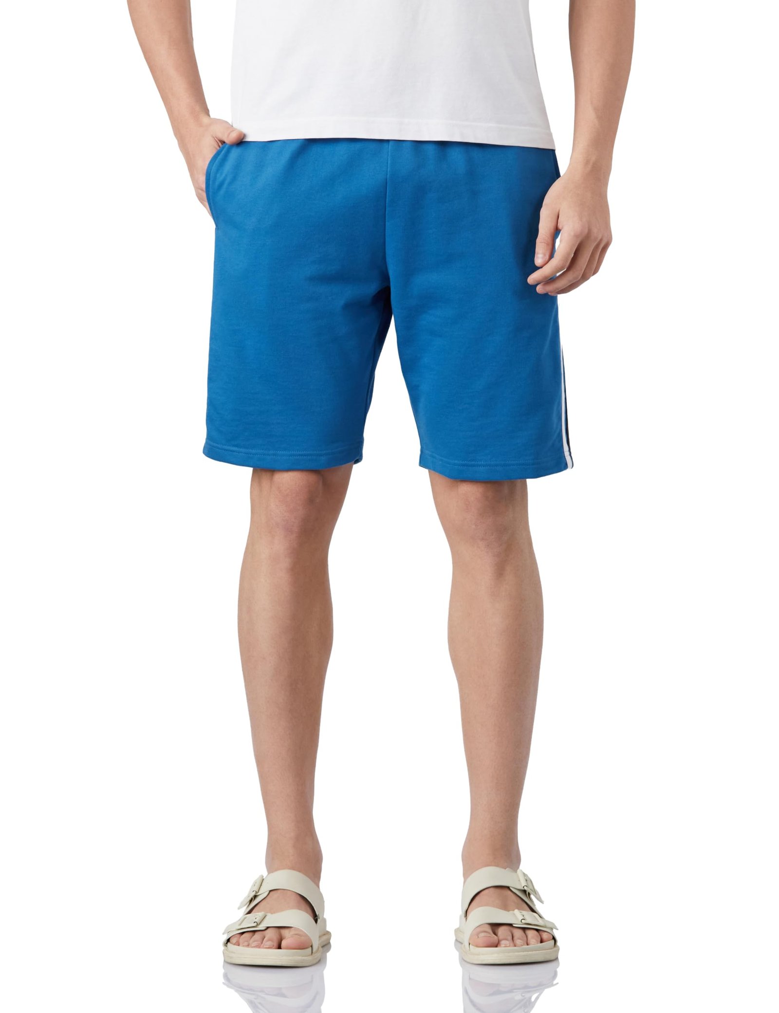 Amazon Brand – Symbol Men’s Cotton Rich Strechable Knit Shorts – Regular Fit
