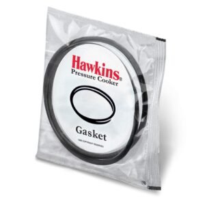 HAWKINS Rubber Gasket Sealing Ring for 2-4 L Pressure Cookers (Black) – Set of 2