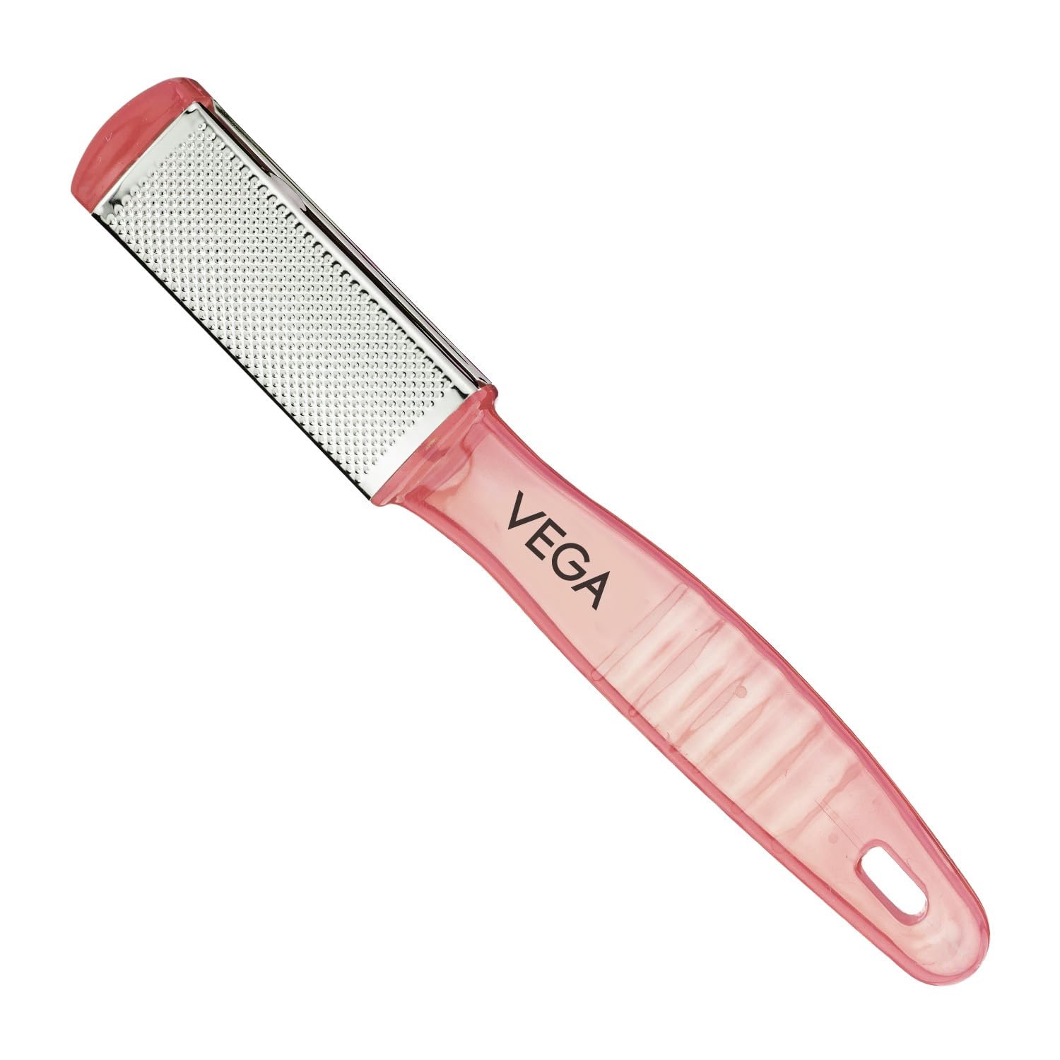 VEGA Dual-Sided Pedicure Foot File | Foot Scrubber for Dead Skin, Callus & Cracked Heels Removal | Smooth & Soft Feet | Easy Grip Handle | Reusable & Washable | Pedicure Tool for Men & Women (PD-03)