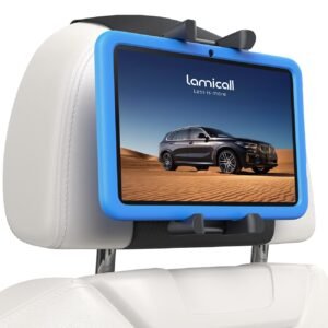 Lamicall Tablet Holder for Car Headrest – [Thick Case Friendly]