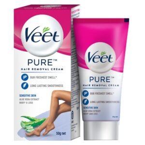 Veet Silk & Fresh Hair Removal Cream, Sensitive Skin – 50 g