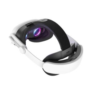 Kiwi Design K4 Boost Battery Head Strap for Meta Oculus Quest 3/3S, Adjustable VR Headband Accessories with Dual Charge, Extend Playtime & Reduce Facial Stress (NO VR Headset Included)