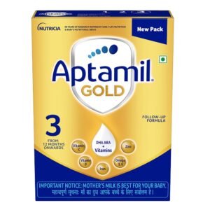 Aptamil Gold 3 Follow up Infant Formula Powder (After 12 months), Stage 3 – 400g Bag-In-Box