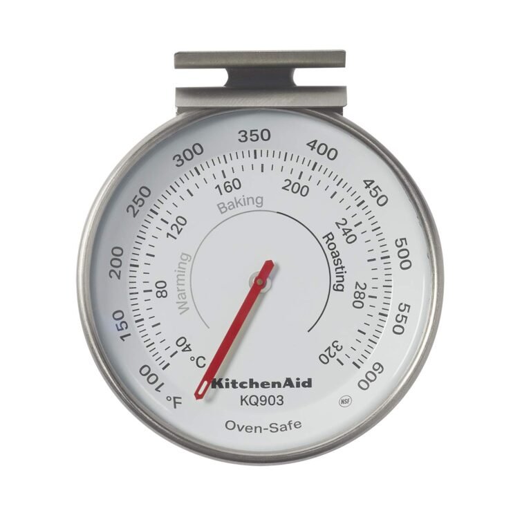 KitchenAid KQ903 3-in Dial Oven Thermometer, TEMPERATURE RANGE: 100Ã‚°F to 600Ã‚°F, Black