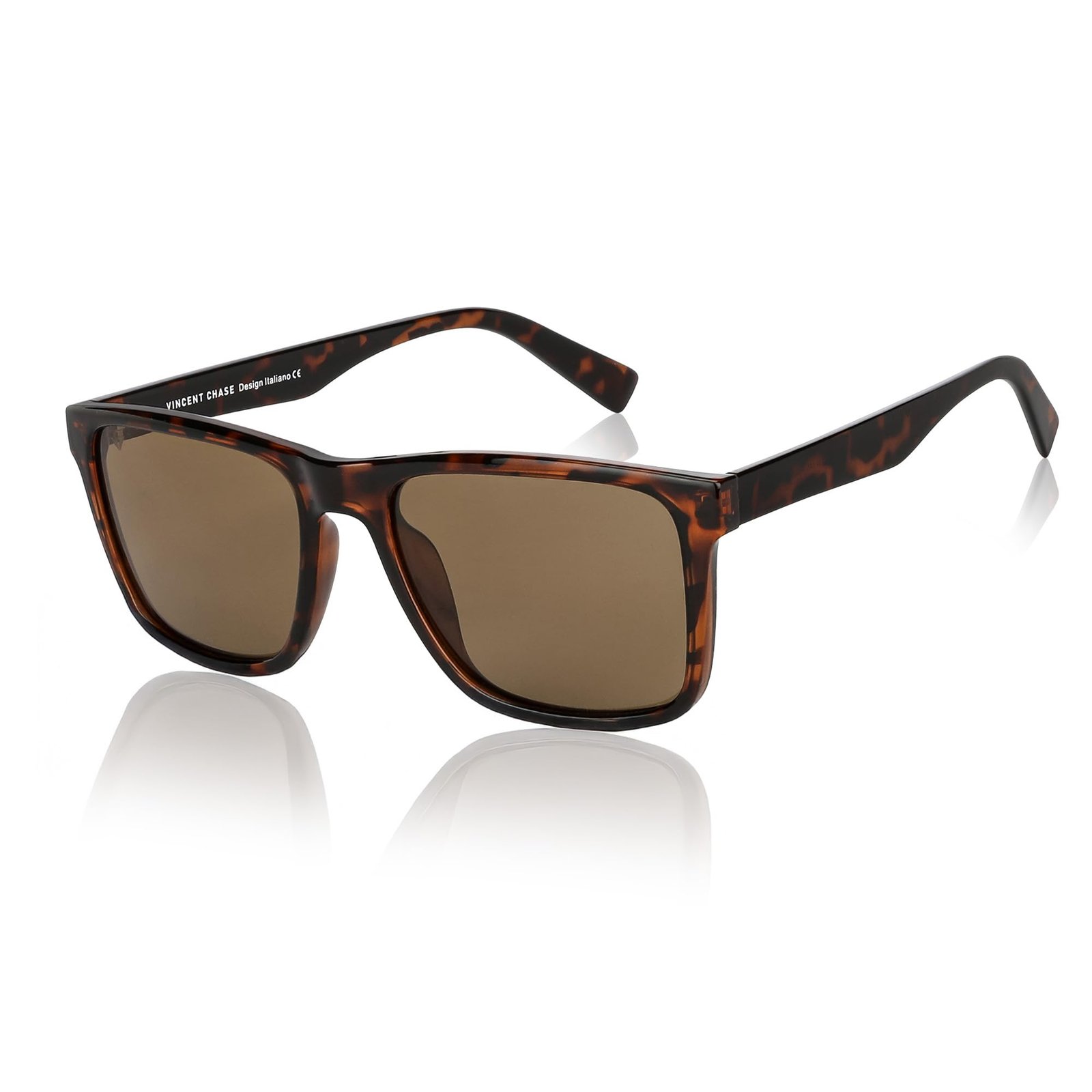 Vincent Chase By Lenskart | Full Rim Square| Polarized Stylish Sunglasses | 100% UV Protected | For Men & Women | VC 5147/P
