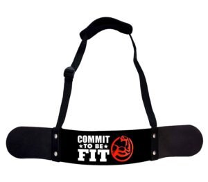 APRODO New Arm Blaster, Biceps Muscle Workout, Heavy Duty Thick Gauge, Padded, for Men & Women