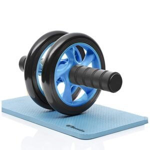 Wearslim Professional ABS Roller|AB Roller For Core And Full Body Strength Gym Equipment Upper Body Toning | Includes Extra Thick Knee Pad |ABS Roller For Men And Women[6 Months Warranty],Multicolour
