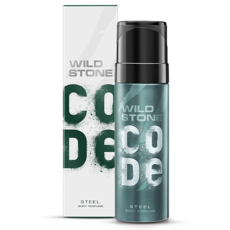 Wild Stone Code Steel Long Lasting No Gas Body Perfume For Men, 150Ml – Steel, Spray