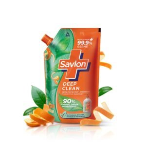 Savlon Deep Clean Germ Protection Liquid Handwash Refill Pouch, 625 ml