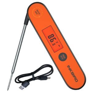 INKBIRD Rubber Instant Read Meat Thermometer IHT-1P for Kitchen