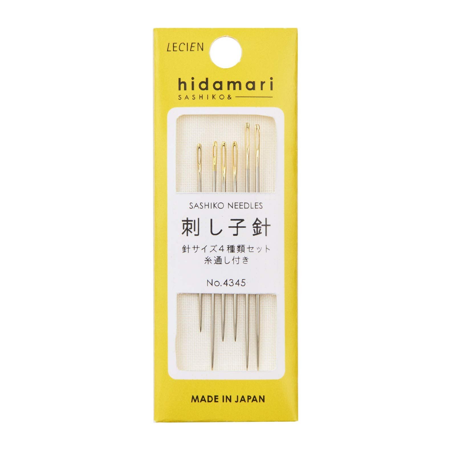 Hidamari Sashiko Needles – by Lecien Japan