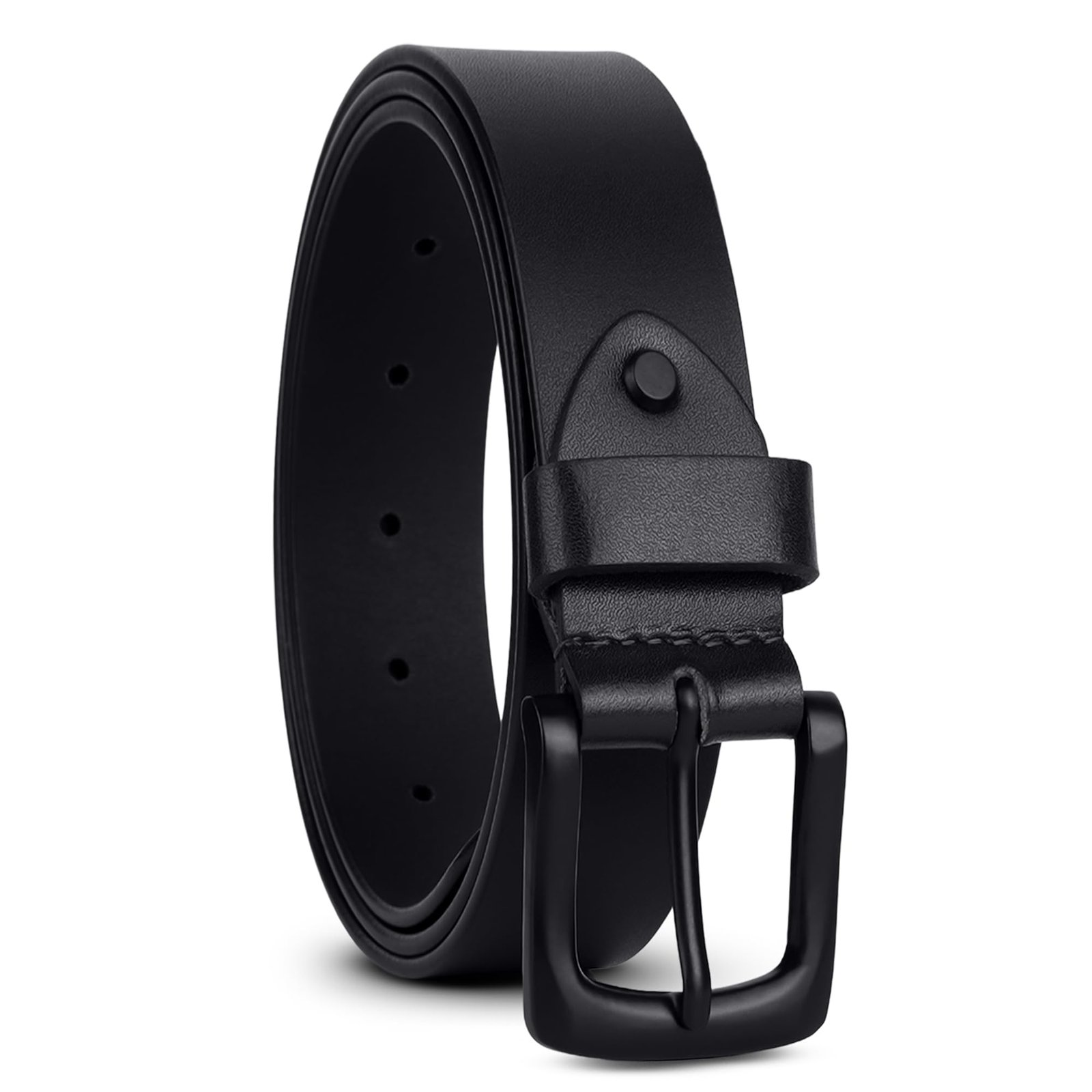 HAMMONDS FLYCATCHER Belt for Men Leather Original – Adjustable Waistband up to 46 Inches Belt for Jeans & Dress Pants – 1.5″ Width – Zinc Casted Buckle – Formal & Casual Wear – Branded Men Belts