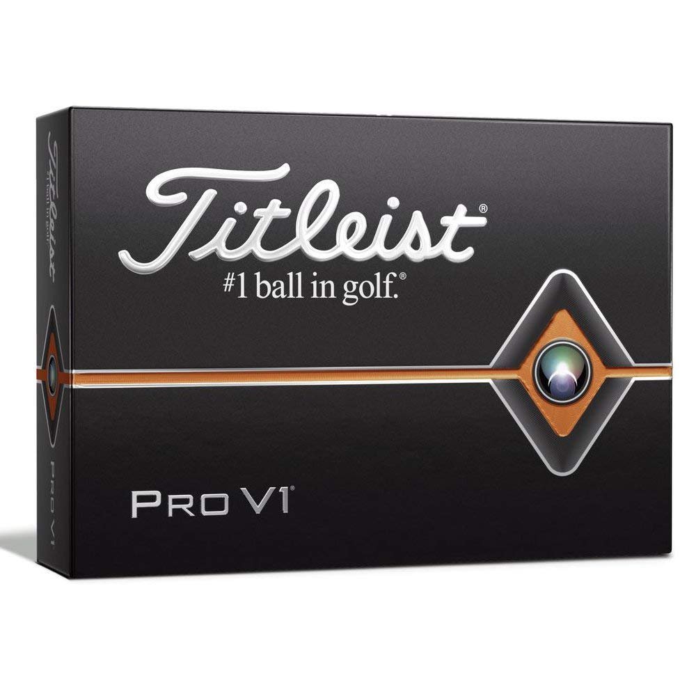 Titleist Pro V1 2019 Golf Balls – White (One Dozen)