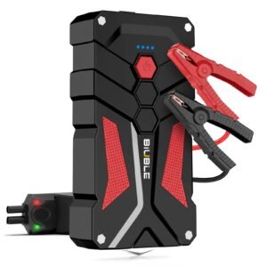 Jump Starter Car Jump Starter Auto Battery Booster Pack 5000A Peak 12V with USB-C Quick Charge,Lithium Jump Box with LED Light(Up to 7.0L Gas or 5.5L Diesel Engine)