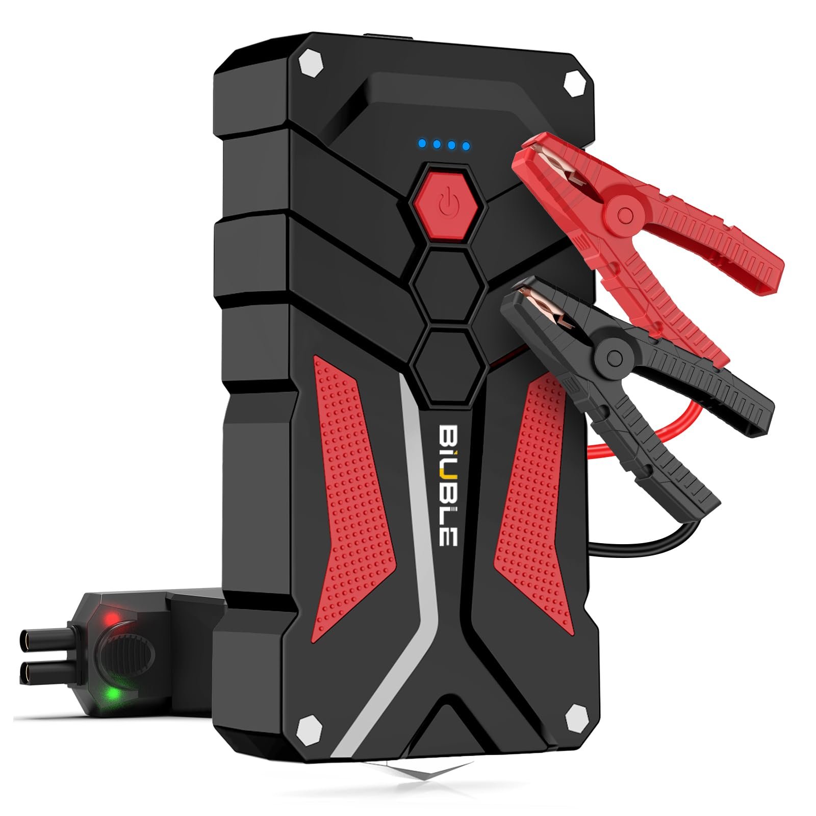 Jump Starter Car Jump Starter Auto Battery Booster Pack 5000A Peak 12V with USB-C Quick Charge,Lithium Jump Box with LED Light(Up to 7.0L Gas or 5.5L Diesel Engine)