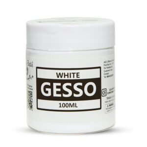 Little Birdie Acrylic Gesso White 100 ML | Premium Water-Based Gesso for Acrylic, Oil Paints & Mixed Media | Water-Resistant Primer for Canvas, Wood, Paper & More