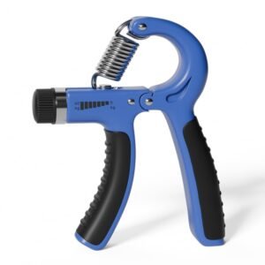 Lifelong Polypropylene Hand Grippe for Men & Women-Adjustable Resistance 5-60kg -Forearm Strengthener-Physiotherapy Equipment for Hand-Forearm Gripper-Gym Accessories for Finger Exercise(Blue)