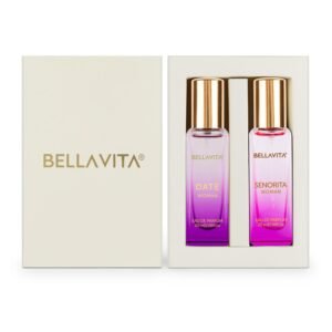 Bella Vita Luxury Date & Senorita Woman | Long Lasting Perfume for Women | EDP 2x20ml | Jasmine, Vanilla, Lotus & Musk | Floral, Fruity and Woody Premium Fragrance Scent