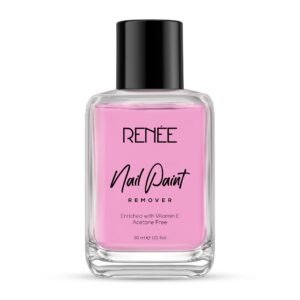 RENEE Nail Paint Remover, 30ml – Moisturizing, Acetone Free, with Vitamin E & Glycerin for Nourished, Stain Free Nails – Quick, Effective, Gentle Nail Polish Remover for All Types of Nail Polish